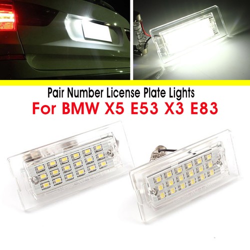 Led license number plate - number,