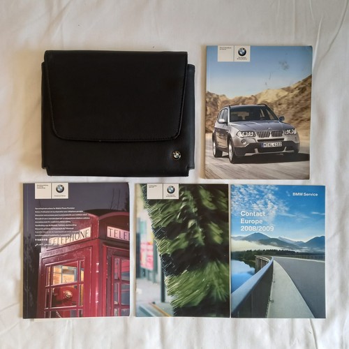 Bmw owners manual handbook - bmw, x3